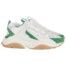 AMIRI Baskets Bone Runner en Cuir Blanc Autre