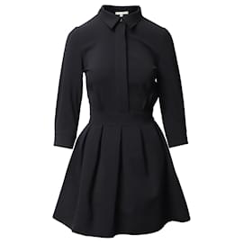 Ba&Sh-Robe chemise Ba&Sh Taran en laine mélangée noire-Noir