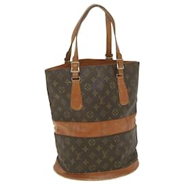 Louis Vuitton-LOUIS VUITTON Monogram USA Model Bucket GM Shoulder Bag T42236 LV Auth ar9100-Monogram