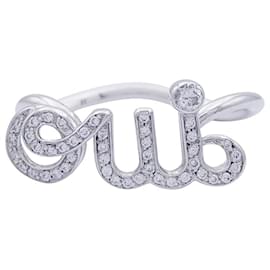 Dior-Dior ring,  "Dioramour - Yes", WHITE GOLD, diamants.-Other