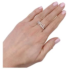 Dior-Dior ring,  "Dioramour - Yes", WHITE GOLD, diamants.-Other