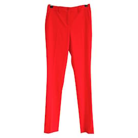 Michael Kors-Michael Kors Collection calça vermelha-Vermelho