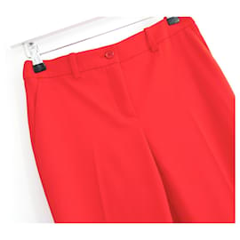 Michael Kors-Michael Kors Collection pantalon rouge-Rouge
