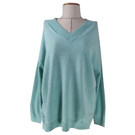 Autre Marque Jersey de cachemira Thomas Rath verde melange Verde