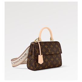 Louis Vuitton Cluny Mini Borsa Monogram Marrone Marrone