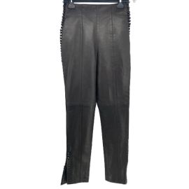 Dior-Hose T.FR 38 Leder Schwarz