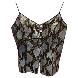 Plein Sud Top Nero Blu