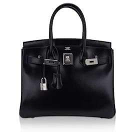 Hermès-Birkin Box 30-Black