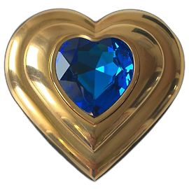 Yves Saint Laurent Ciondoli Blu D'oro