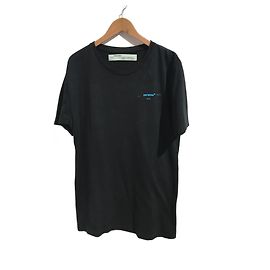 Off White Camisetas OFF-WHITE.Internacional L Algodón Negro