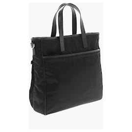 Prada-Prada nylon Shopping bag new-Black