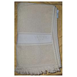 Hermès-Beach towel Yachting Hermès Cotton Sand-Sand