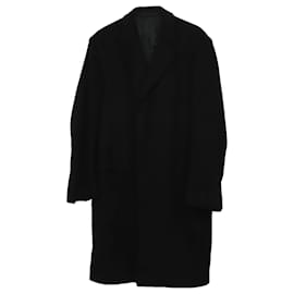 Ermenegildo Zegna-Ermenegildo Zegna Long Coat in Black Cashmere-Black