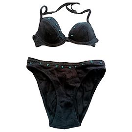 Autre Marque Bikini crochet AUBADE Noir
