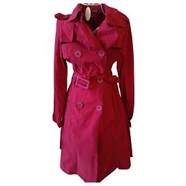 Autre Marque MORGAN Trenchcoat Fuchsia Fuschia