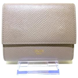 Céline-Céline Tri-Fold-Beige