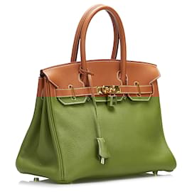 Hermès-Hermes Brown Togo Birkin 30-Brown