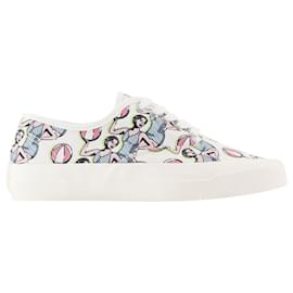 Autre Marque-Zapatillas Bailarinas - Maison Kitsuné - Lona - Multicolor-Multicolor