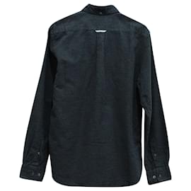 Acne-Camicia a maniche lunghe Acne Studios in cotone grigio-Grigio