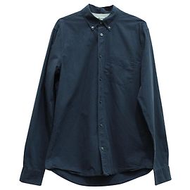 Camicia Acne Studios Isherwood in cotone blu Blu Blu navy