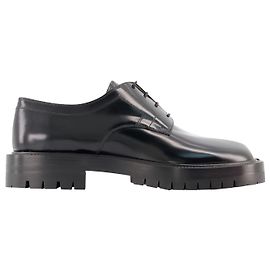 Maison Martin Margiela Derby stringate Tabi County - Maison Margiela - Nero - Pelle Nero