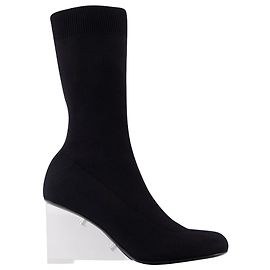 Botas - Alexander Mcqueen - Negro - Cuero Negro