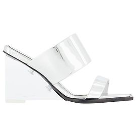 Sandali - Alexander Mcqueen - Argento - Pelle Metallico