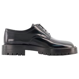 Maison Martin Margiela Derby stringate Tabi County - Maison Margiela - Nero - Pelle Nero