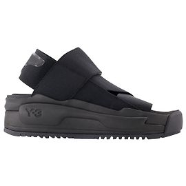 Y3 Sandali Rivalry - Y-3 - Pelle nera Nero