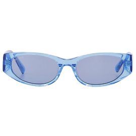 Sunglasses Texas Matt - By Far - Metal - Silver tone Blue
