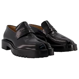 Maison Martin Margiela-Mocassins Tabi County Flat Shoes - Maison Margiela - Black - Leather-Black