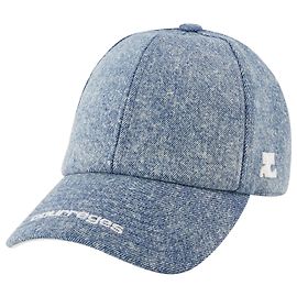 Courreges Dirty Blue Denim Shell  Hat - Courrèges - Blue - Cotton Blue