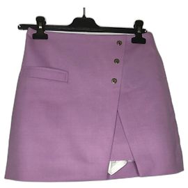 Maje Minirock lila aus Polyester Lila