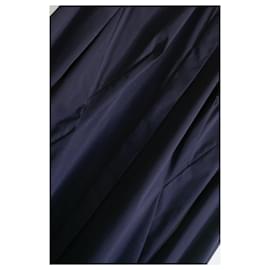 Dior-Dior vor dem Herbst 2015 Maßgeschneidertes Hemd mit Strickkragen-Marineblau