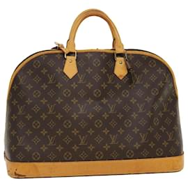 Louis Vuitton-LOUIS VUITTON Monogram Alma Voyage MM Hand Bag M41446 LV Auth 38750-Monogram