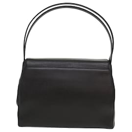 Chanel-CHANEL Shoulder Bag Caviar Skin Black CC Auth am4067-Black