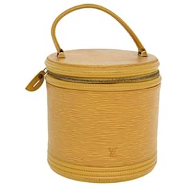 Louis Vuitton-LOUIS VUITTON Epi Cannes Hand Bag Yellow M48039 LV Auth bs4622-Yellow