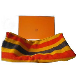 Hermès capa/cobertor de lã Multicor