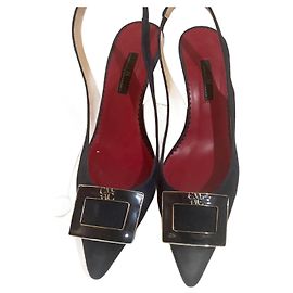 Scarpa slingback Carolina Herrera Blu