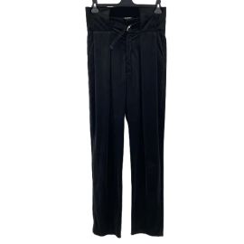 BALMAIN Pantalone T.fr 38 velluto Nero