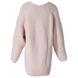 Acne-Acne Studios Deborah Sweater in Pink Wool-Pink