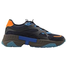 Tod's-Tod's Active Sportivo 57B in Blue Leather-Blue