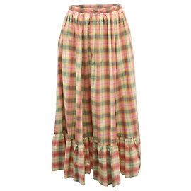 Falda midi a cuadros en algodón multicolor de Ralph Lauren Otro