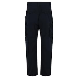 Palm Angels-Palm Angels Cargo Pants-Blue,Navy blue