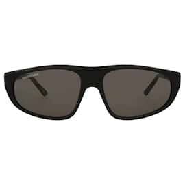 Balenciaga-Óculos de sol estilo aviador Balenciaga acetato-Preto