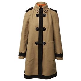 Tod's Dufflecoat aus Kamelhaar Gelb Kamel