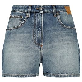 Short jeans Palm Angels Star Azul