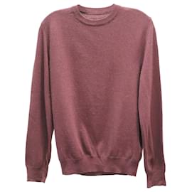 Maison Martin Margiela-Maison Margiela 14 Elbow Patch Sweater in Burgundy Wool-Red,Dark red