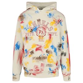 Sudadera con capucha con collage pintado de Palm Angels Beige