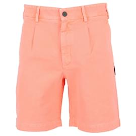 Palm Angels-Palm Angels GD Fluo Shorts-Orange